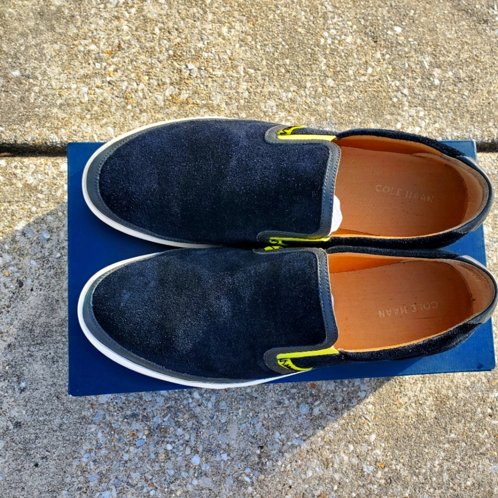 Cole Haan men's suede loafer